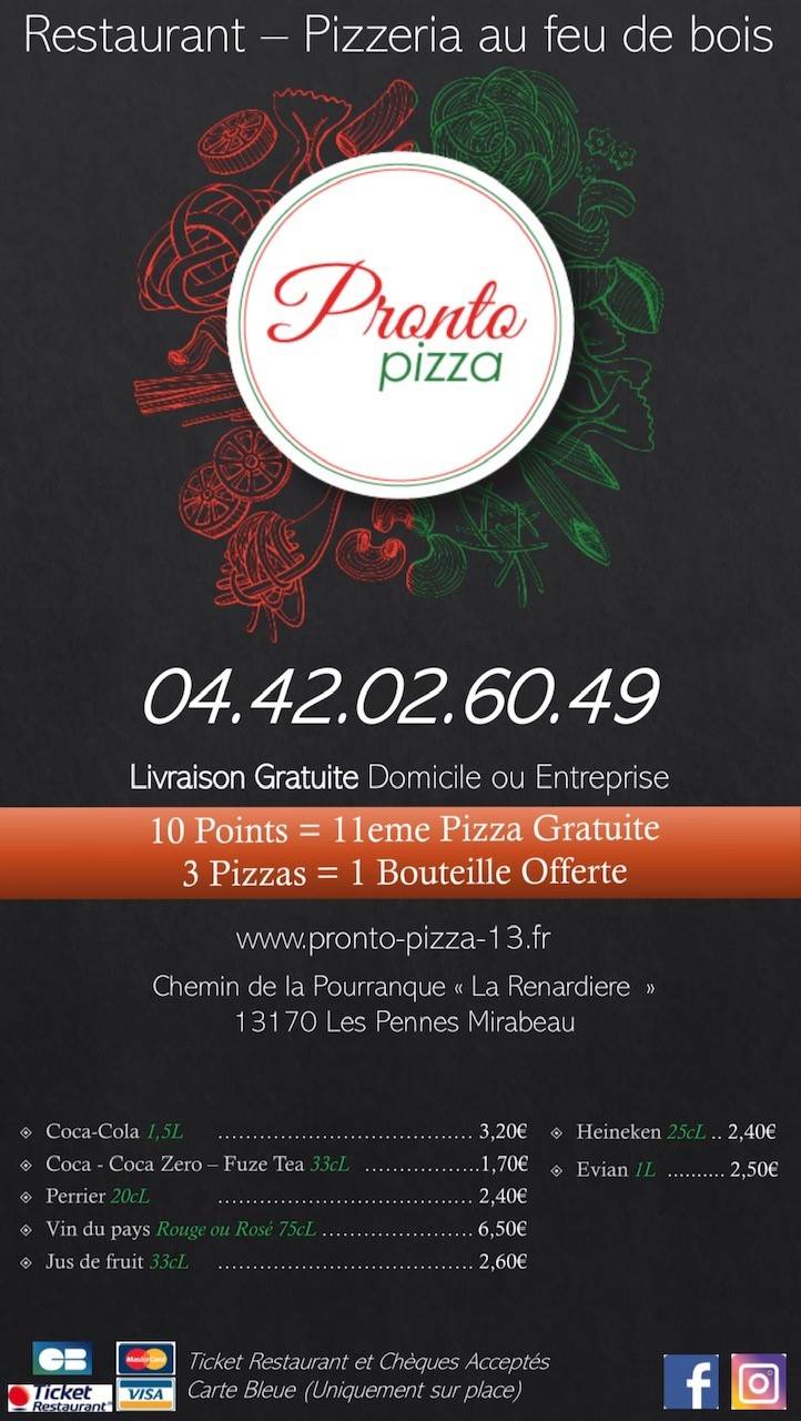 Prtonto Pizza à proximité de ABD Automatismes Les Pennes Mirabeau
