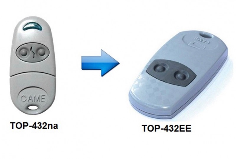 Télécommande CAME TOP434ee ou TOP434na pour portail électrique aux Pennes Mirabeau 13170 à proximité de vitrolles 13127